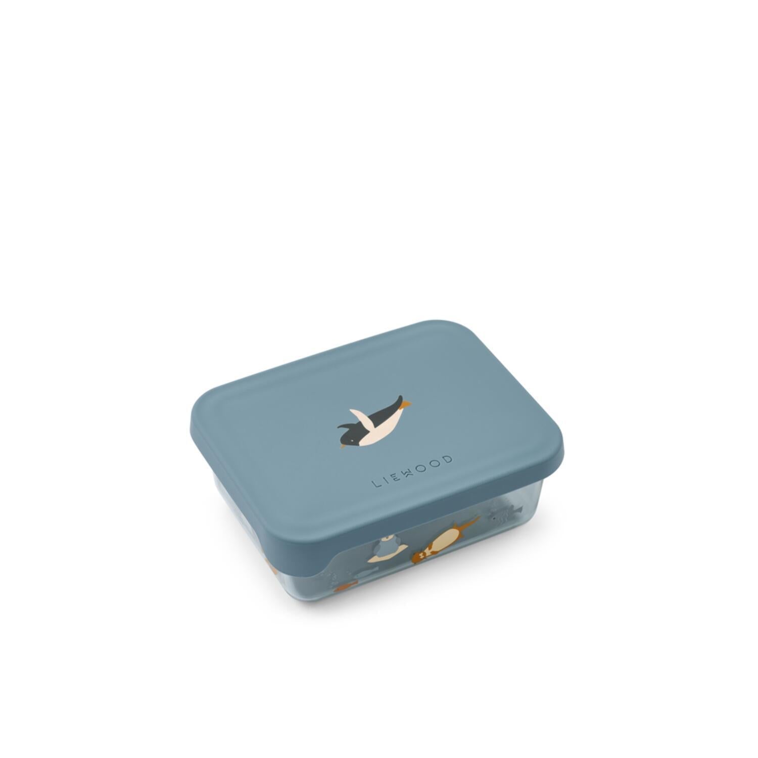 Snack Box "Ako - Arctic Sea" - 13x10x4,5 cm (Ocean View) Liewood