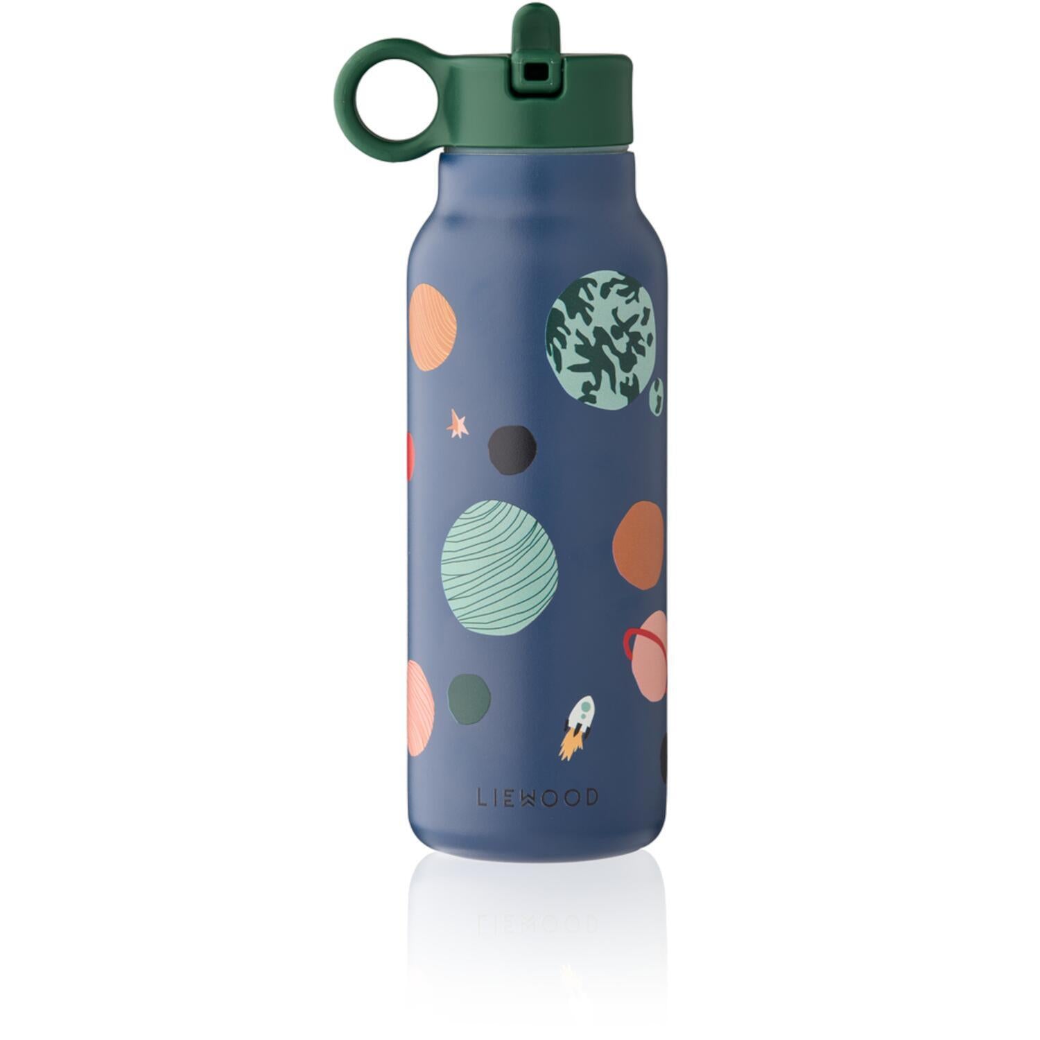 Wasserflasche "Falk - Universe" - 350 ml (Claxxic Navy) Liewood