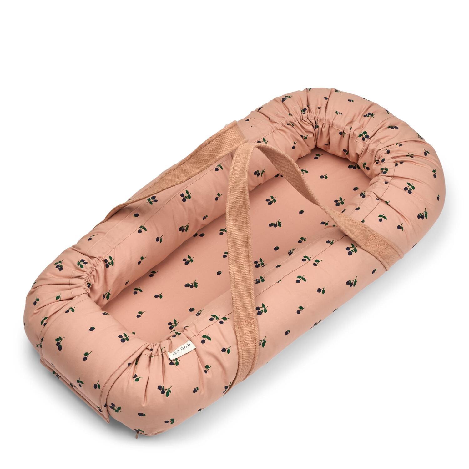 Babynest tragbar "Gro - Mini Berry" (Pale Tuscany) Liewood