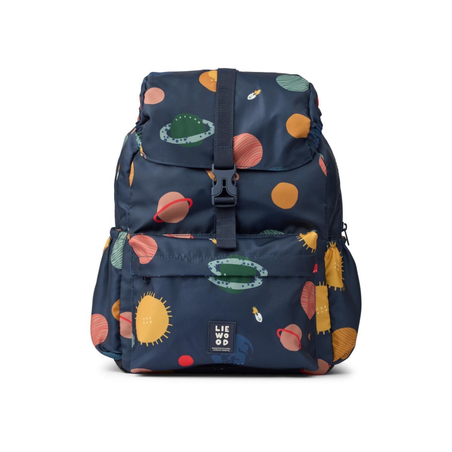 Schulrucksack "Johnny - Universe" - 14x28x36 cm (Classic Navy) Liewood