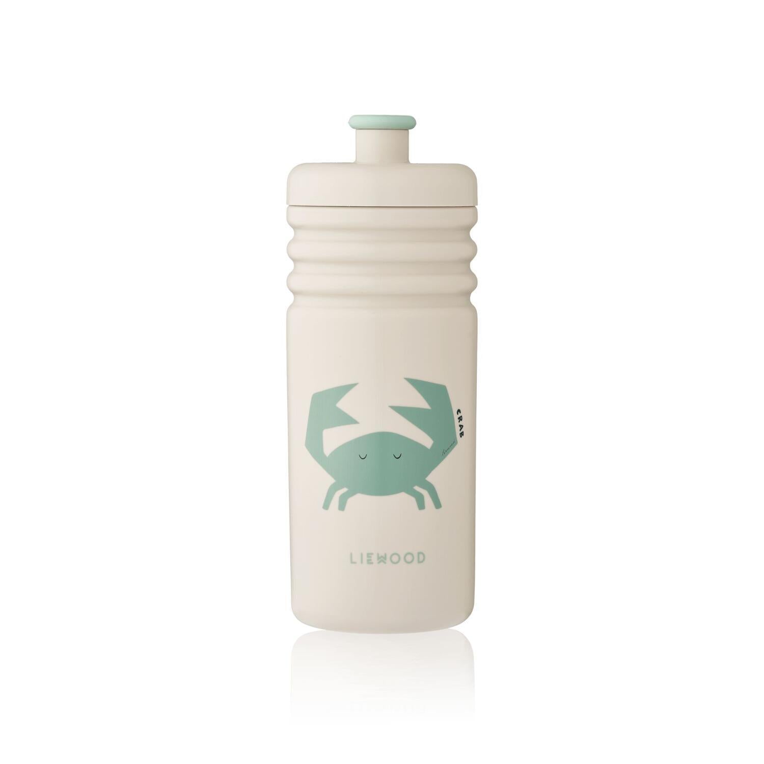 Trinkflasche "Lionel Statement - Oh crab" - 500 ml (Sandy) Liewood