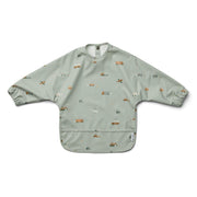 Cape Lätzchen "Merle - Vehicles" - 0-2 J. (Dove Blue Mix) Liewood