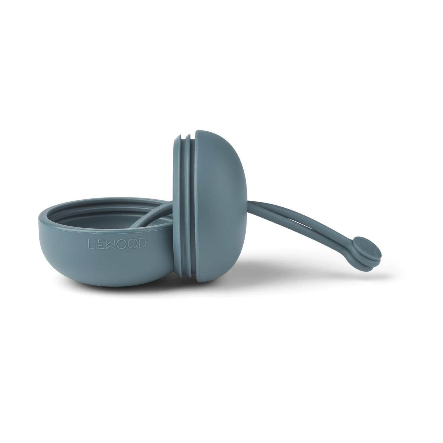 Schnullerbox "Philip" (Whale Blue) Liewood