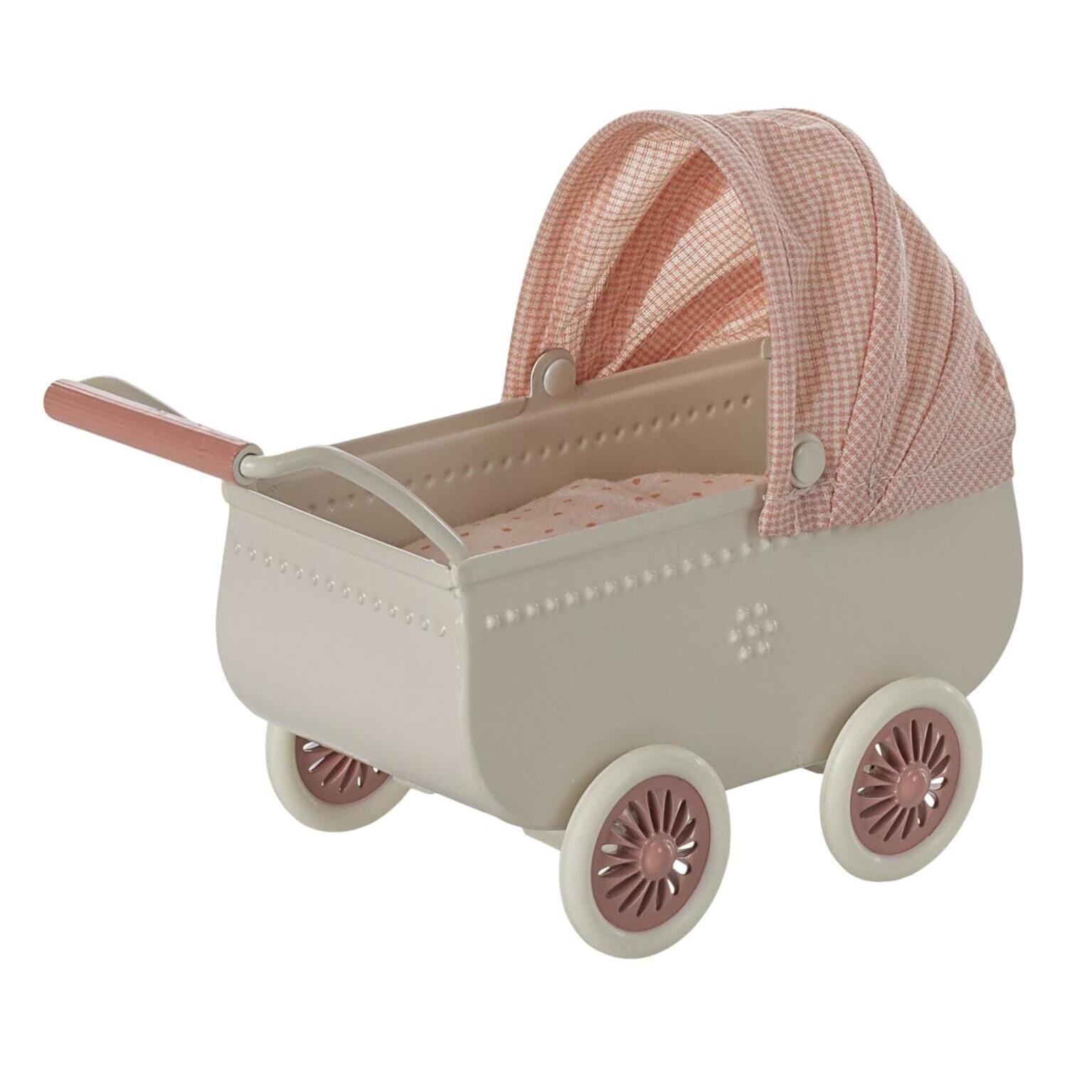 Maus Kinderwagen (Koralle) Maileg