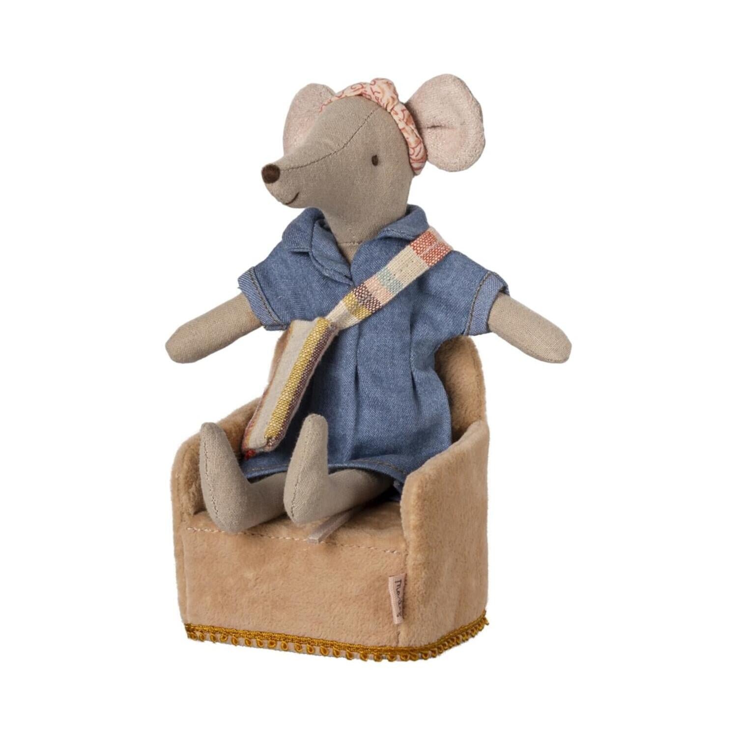 Maus Klappstuhl (Powder) Maileg