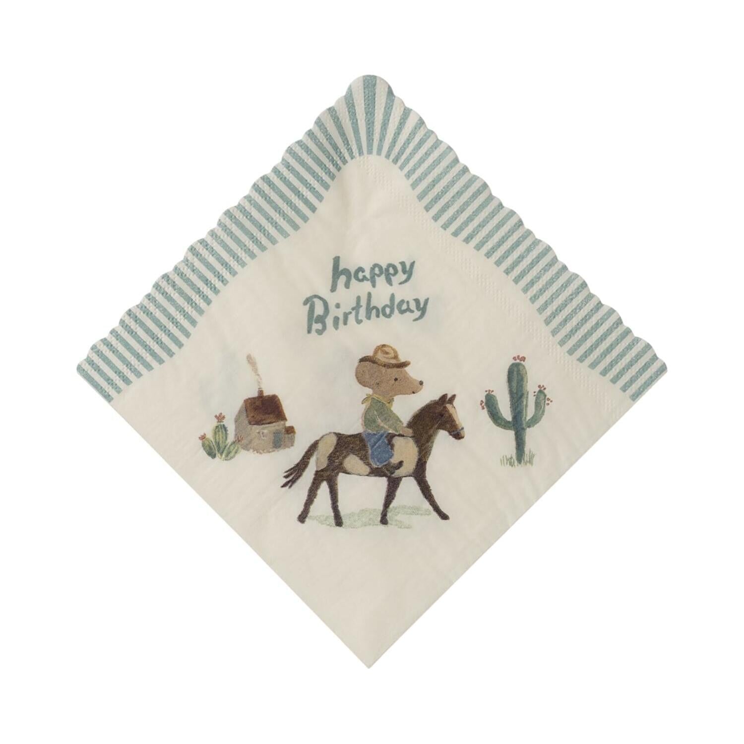 Papierserviette "Pony" (Bunt) Maileg