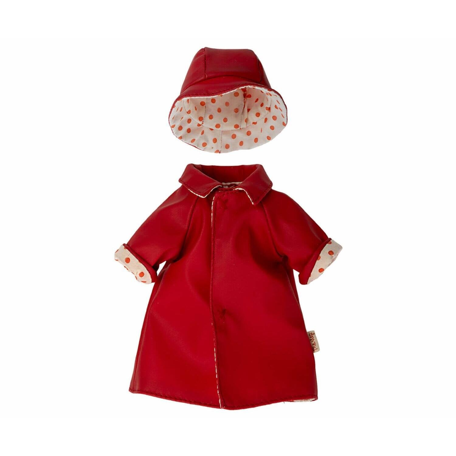 Regenjacke mit Hut für Teddy Mum Maileg