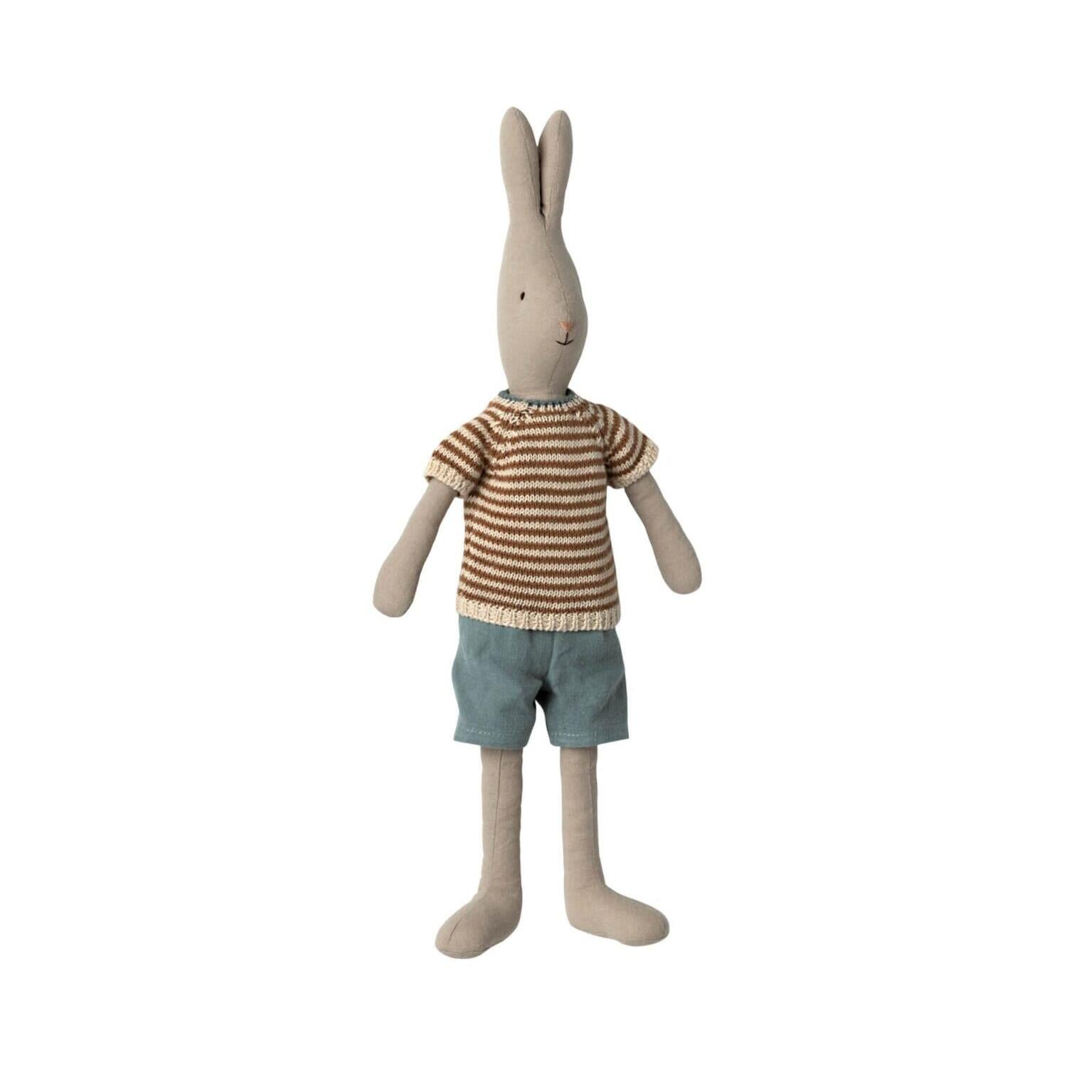 Hase "Classic" mit Strickshirt & Shorts - Größe 3 Maileg