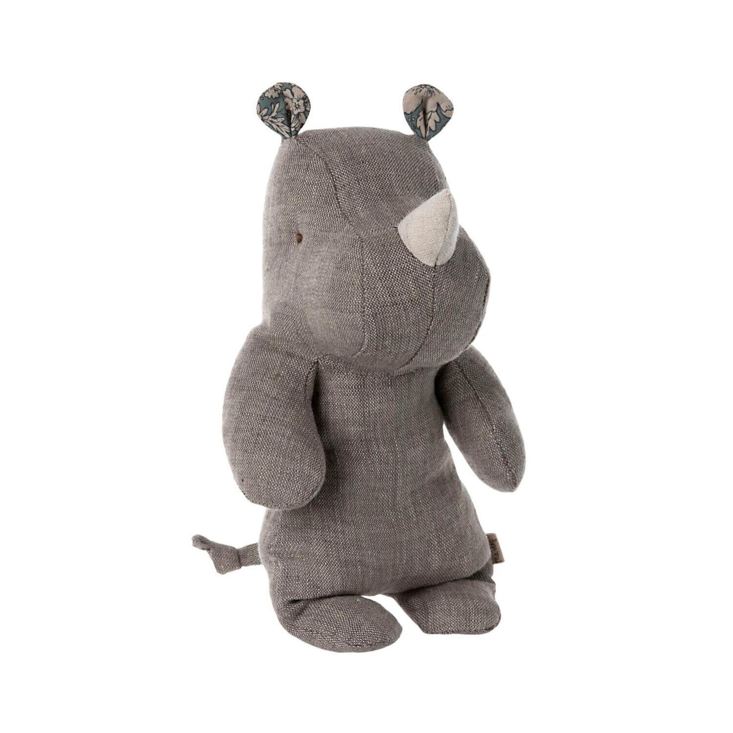 Kuscheltier Rhino "Safari Friends" - Klein (Dark Grey) Maileg