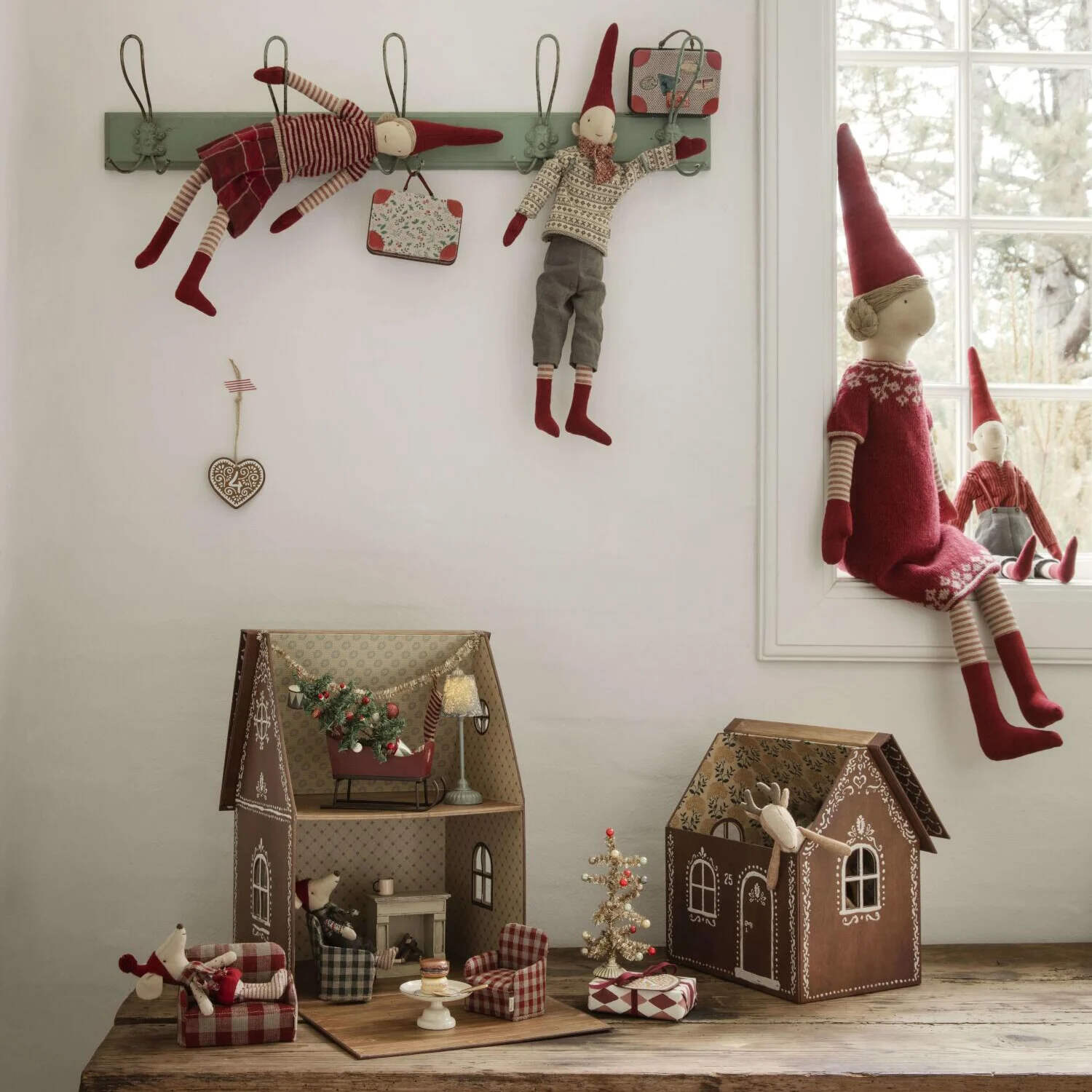 Miniatur Koffer "Holly" - 7 cm (Bunt) Maileg