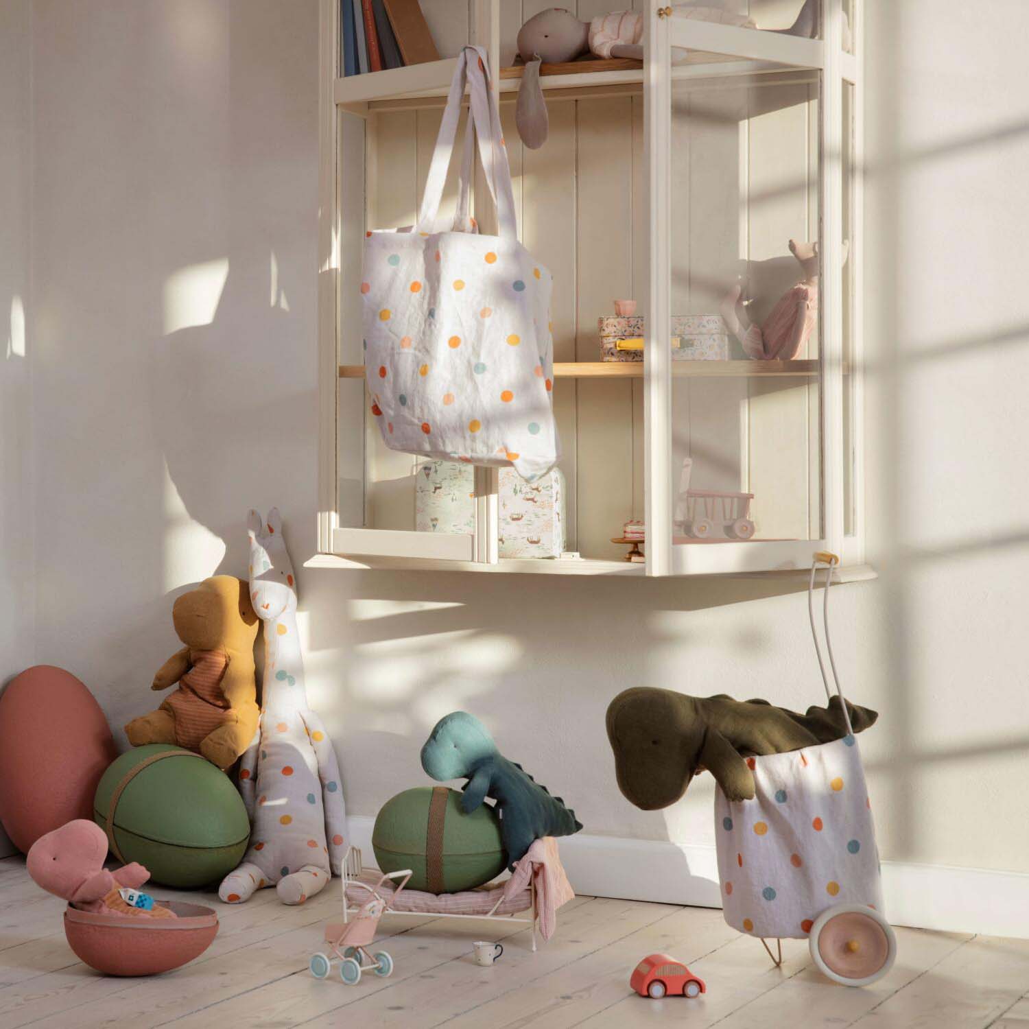 Trolley "Multi Dots" (Gelb) Maileg