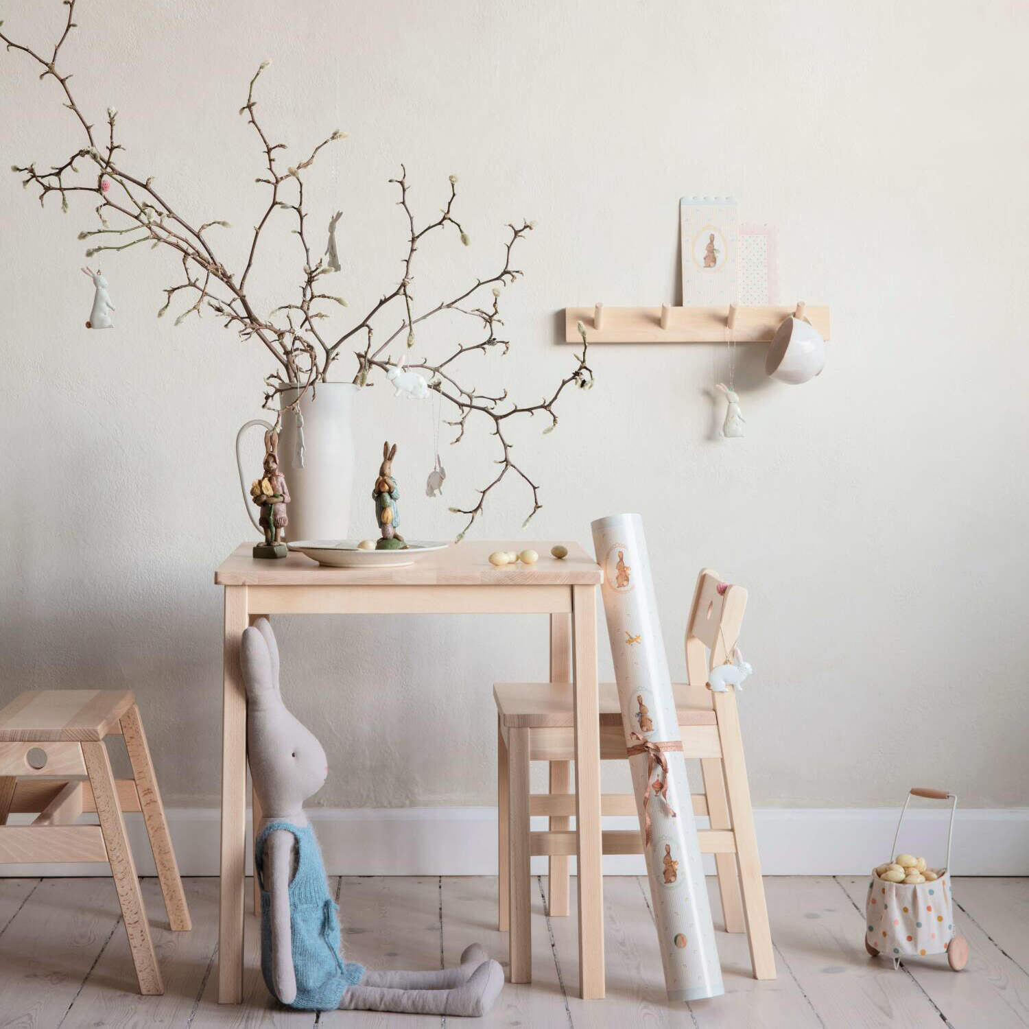 Trolley "Multi Dots" (Gelb) Maileg