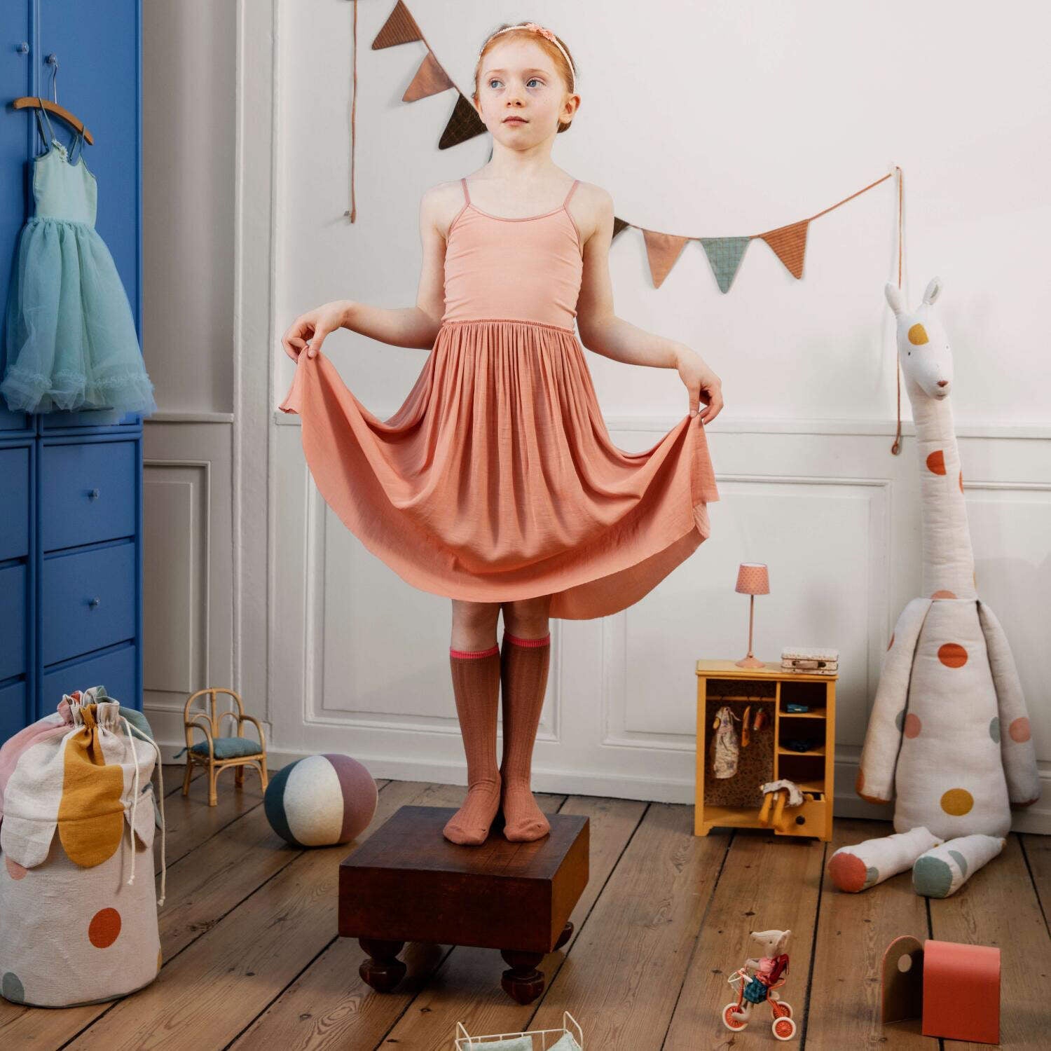 Girlande - 3 m (Bunt) Maileg