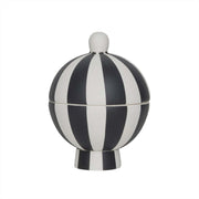 Bonbonniere "Toppu" - 8,5x11 cm (Weiß/Schwarz)