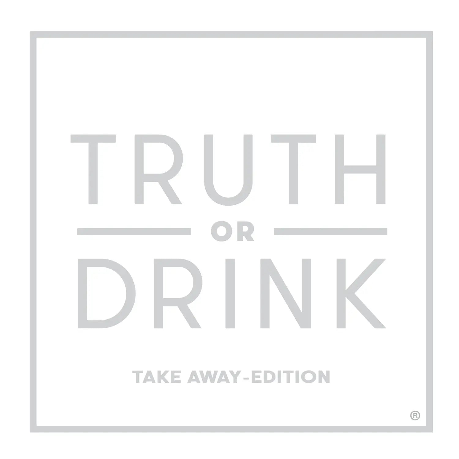 Truth or Drink - Take Away-Edition