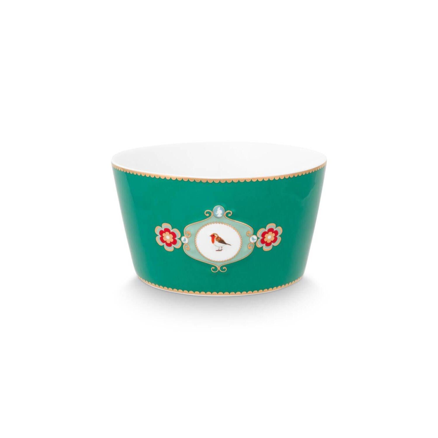 Schale "Love Birds Medallion" - 15 cm (Emerald)