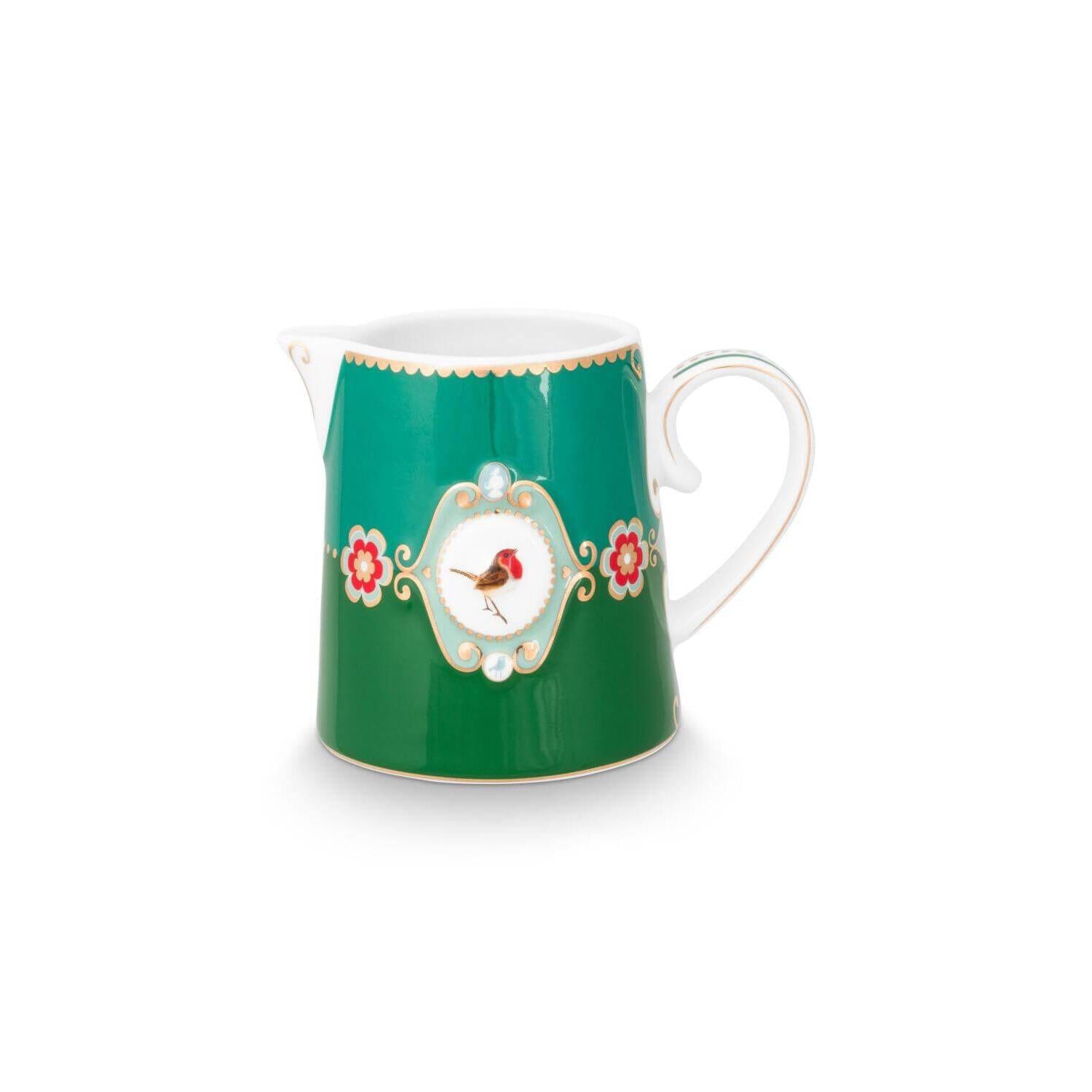 Krug "Small Love Birds Medallion" - 270 ml (Emerald-Green)