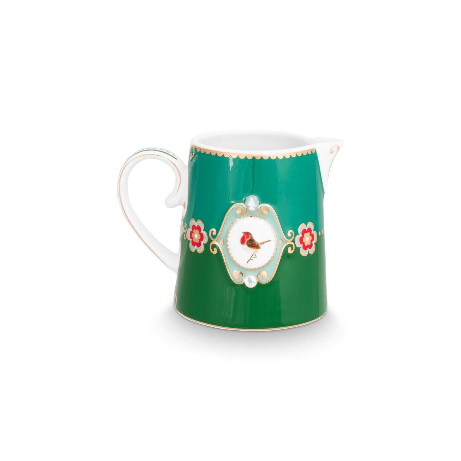 Krug "Small Love Birds Medallion" - 270 ml (Emerald-Green)