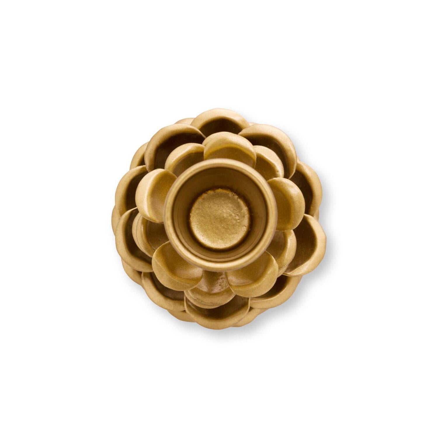 Kerzenhalter "Pinecone" - 11cm (Gold)