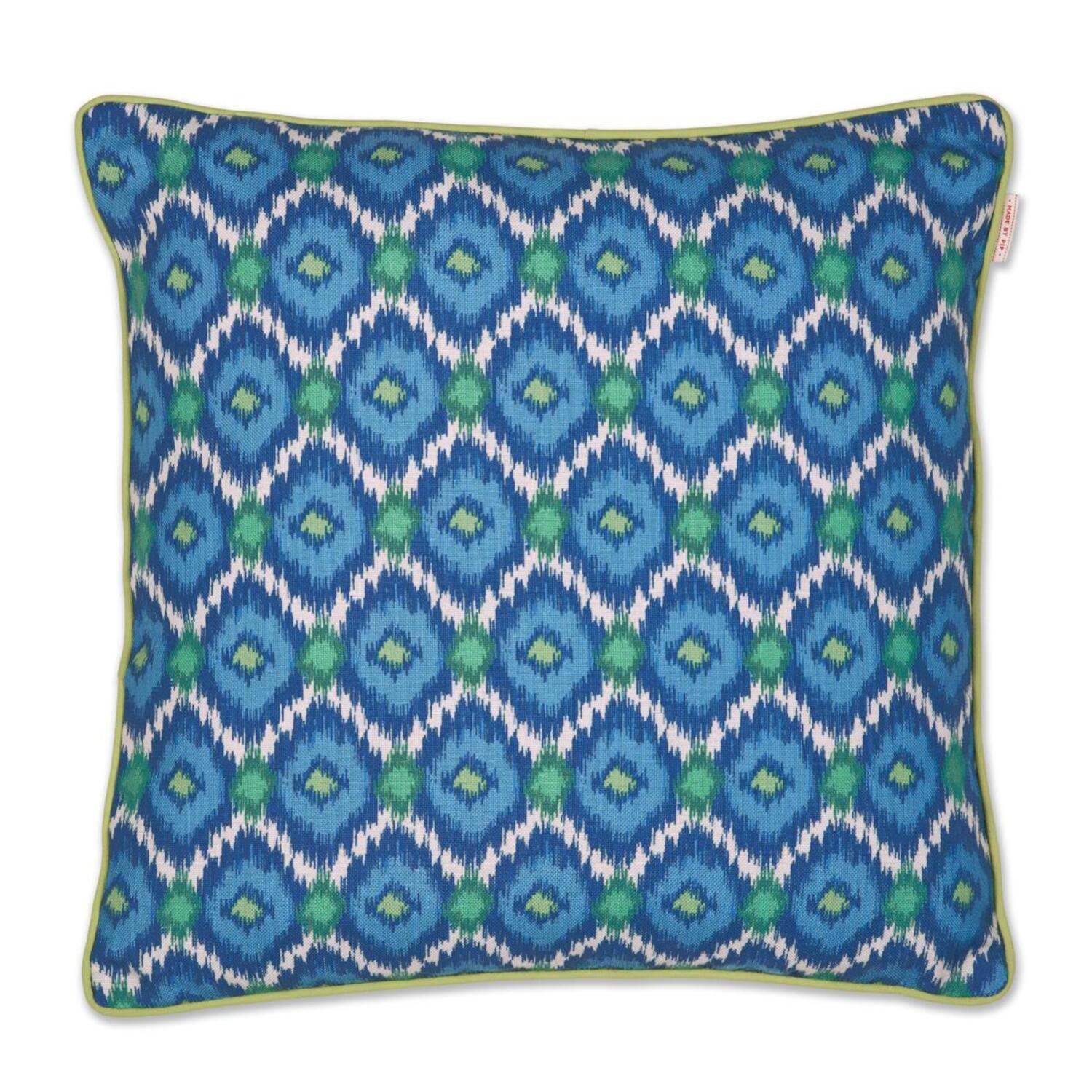 Kissen "Zazu" - 53x53 cm (Blau)