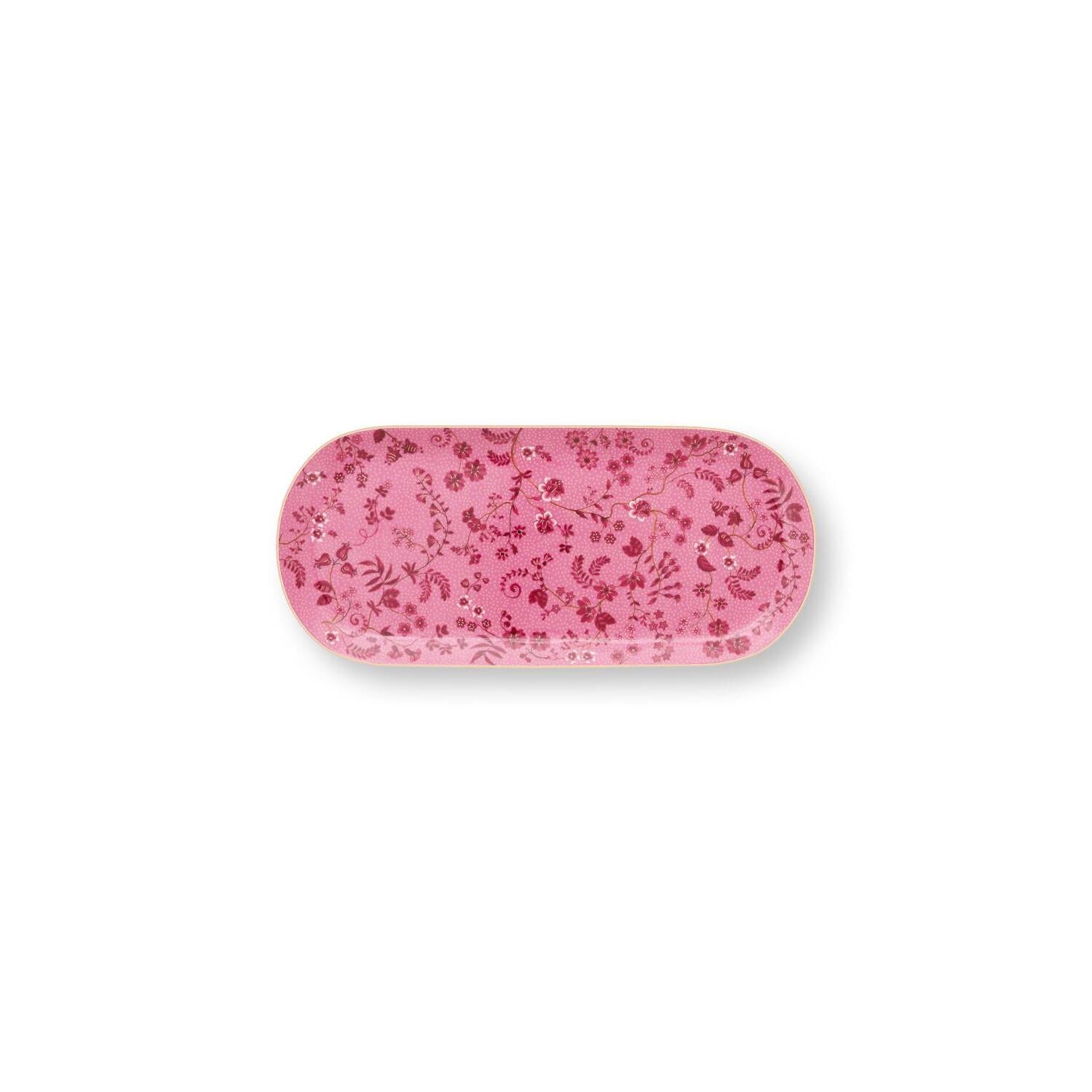 Kuchenplatte "Jolie" - 33,3x15,5 cm (Rosa)