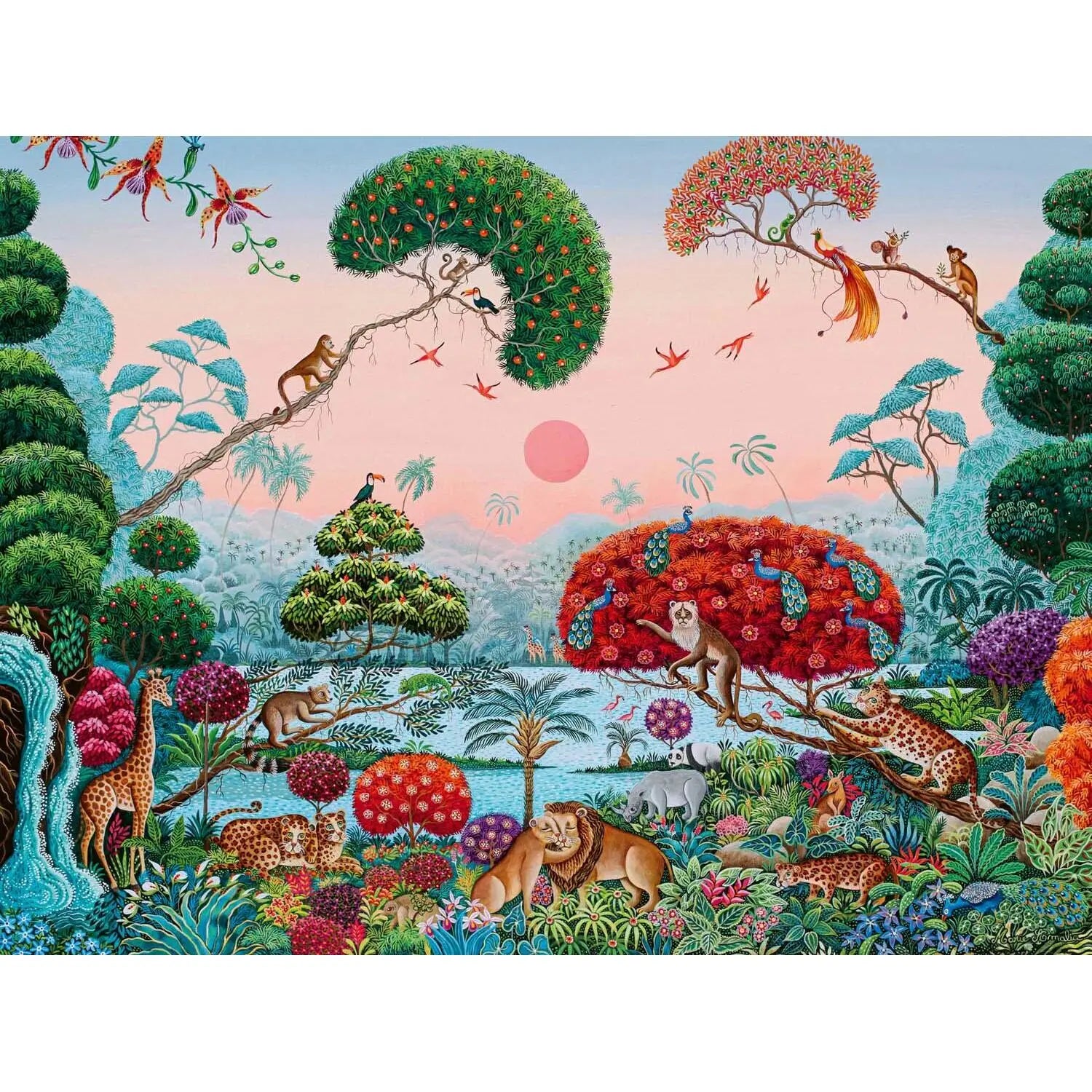 Jungle Paradise, Exotic Garden