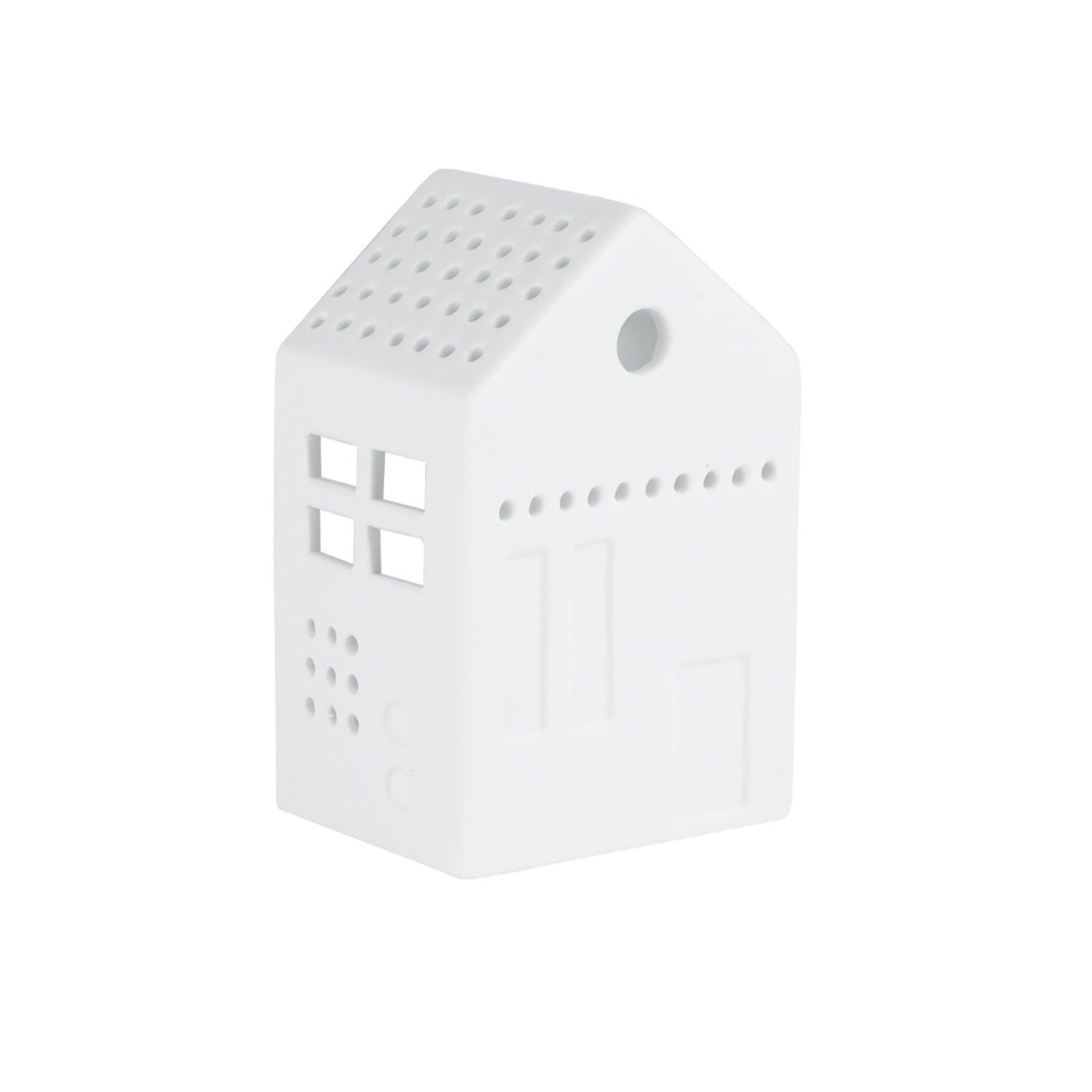 Lichtstübchen "Lichtschimmer" - 6x5x9,5 cm (Weiß) räder Design