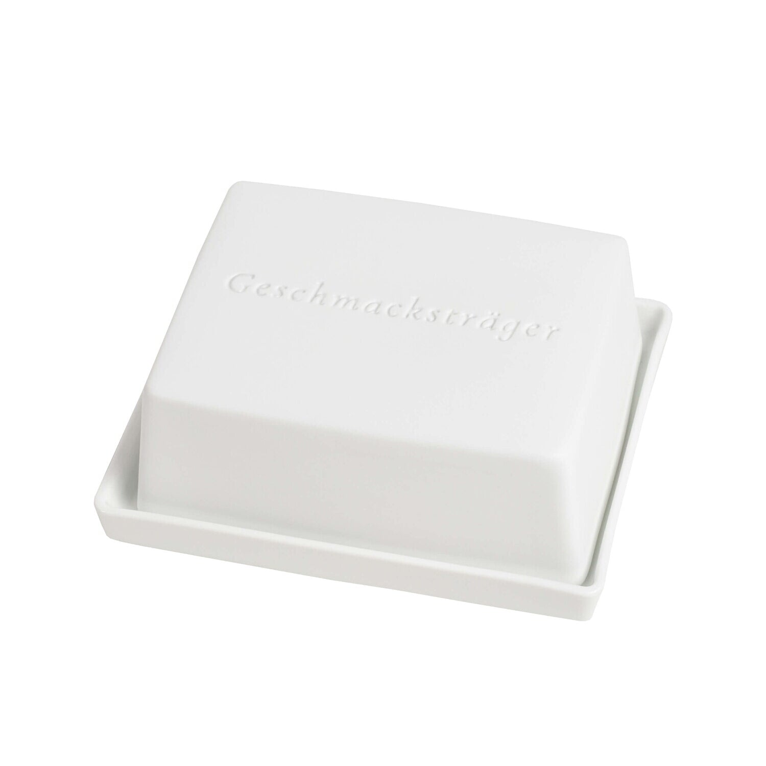Butterdose "DINING - Geschmacksträger" - Groß (Weiß) räder Design