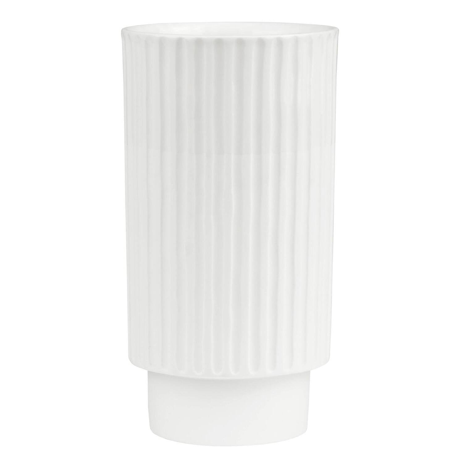 Vase "LIVING - Hausfreunde klein" - 17cm (Weiß) räder Design