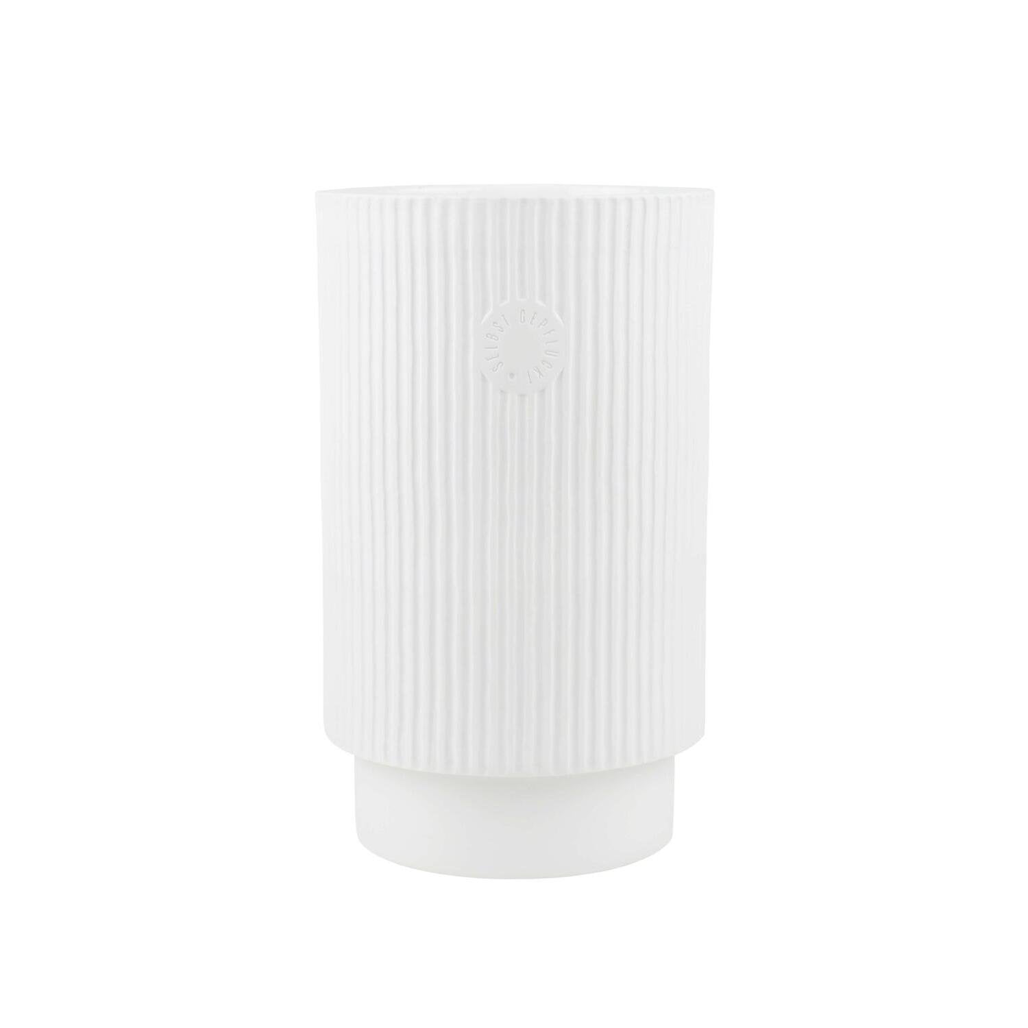 Vase "LIVING Hausfreunde - Selbst gepflückt" - 30cm (Weiß) räder Design