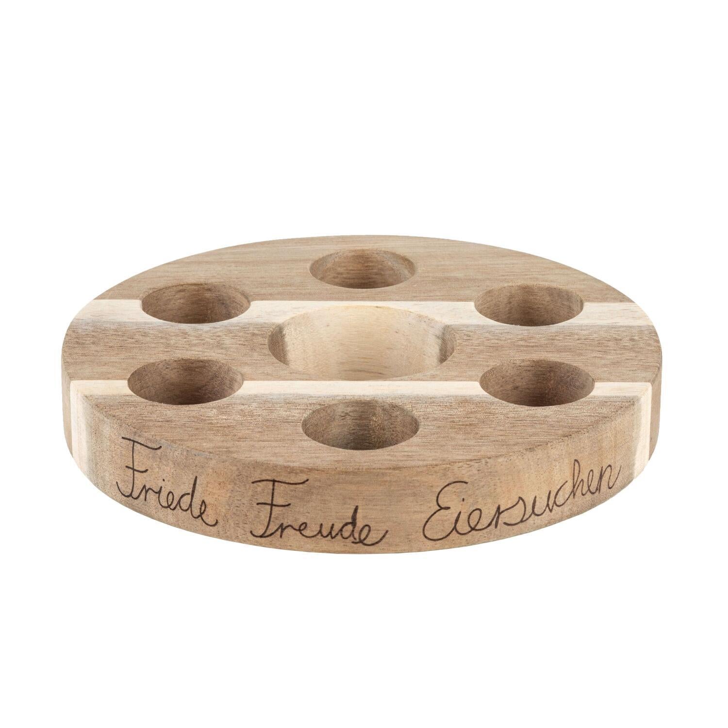 Eierkranz "OSTERN - Friede Freude" (Natur) räder Design