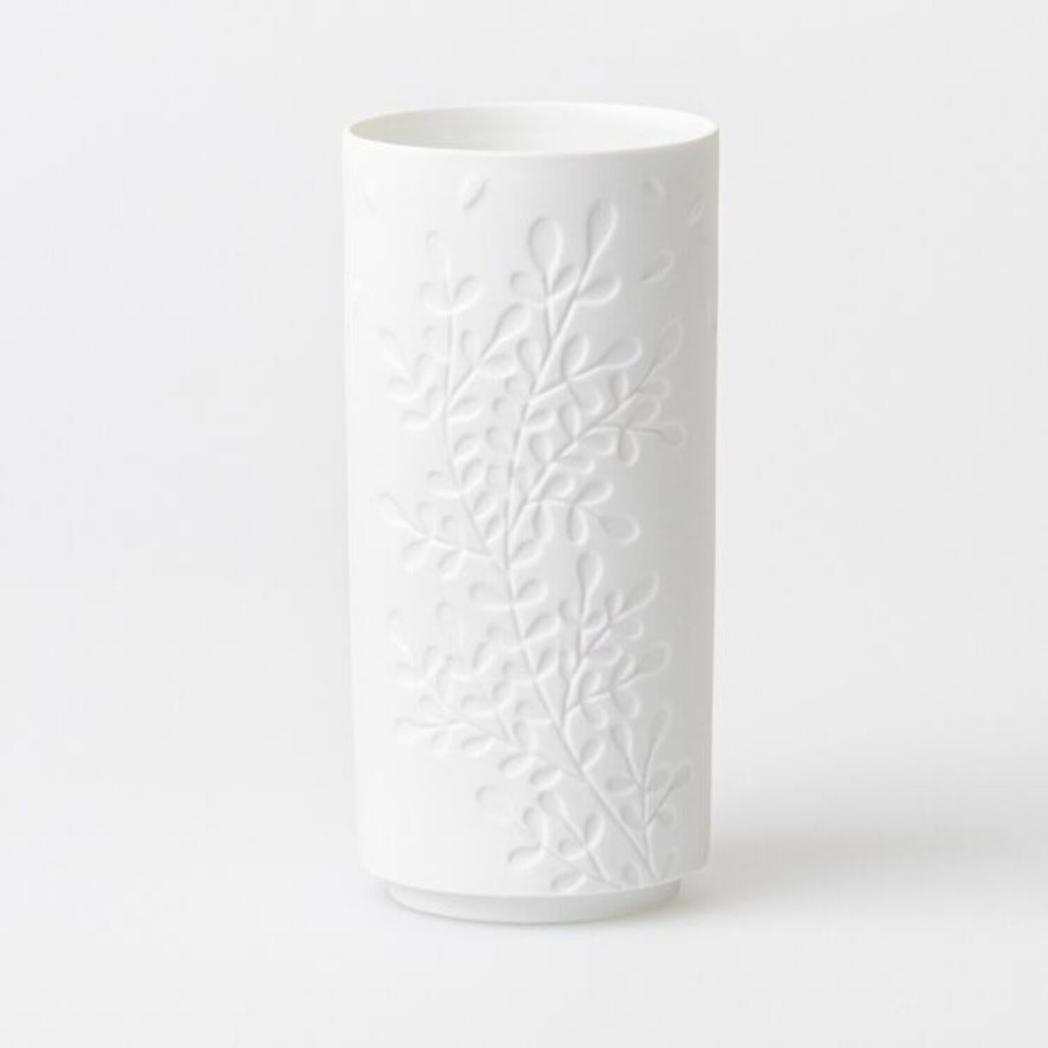 Vase "Wundergarten - Natur" - 6,5x14 cm (Weiß) räder Design