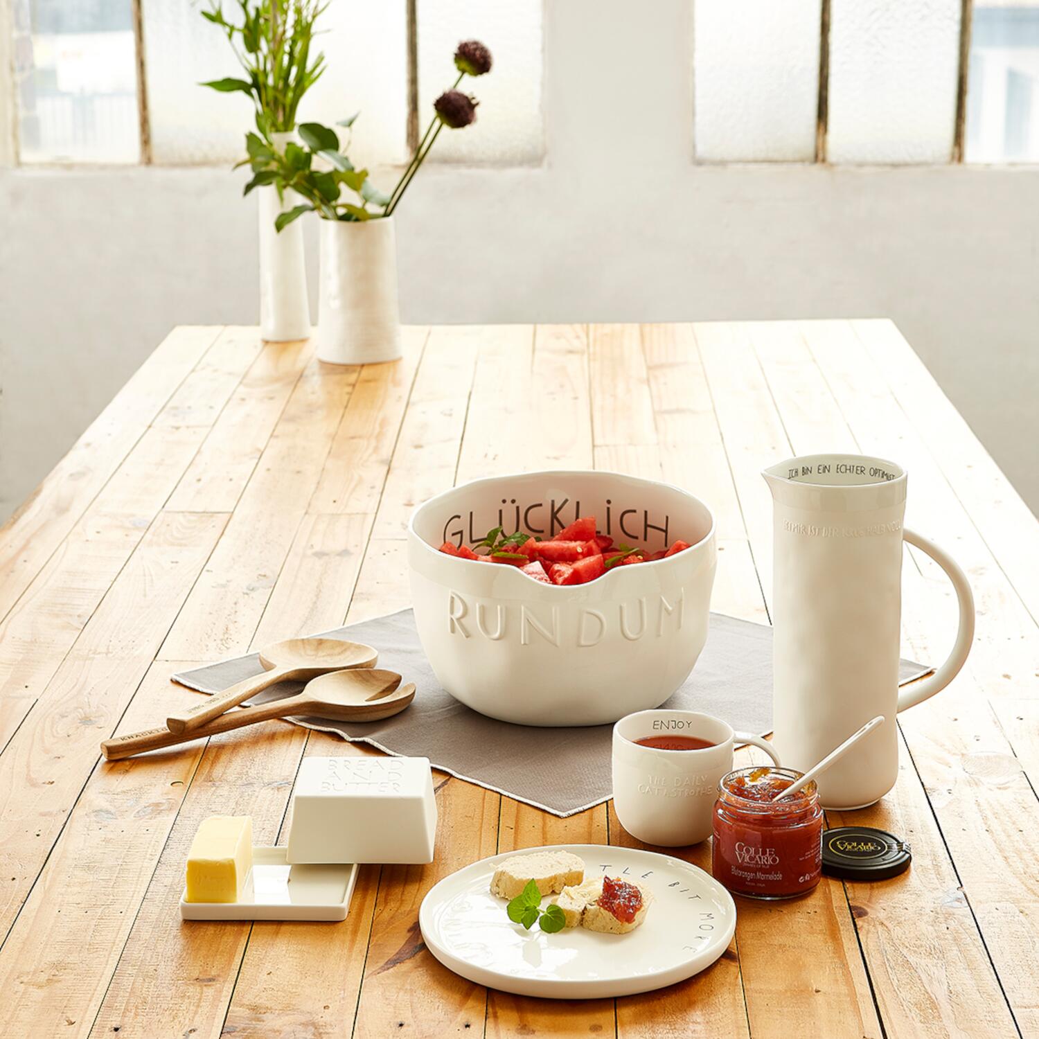 Butterdose "Bread and Butter" (Klein) räder Design