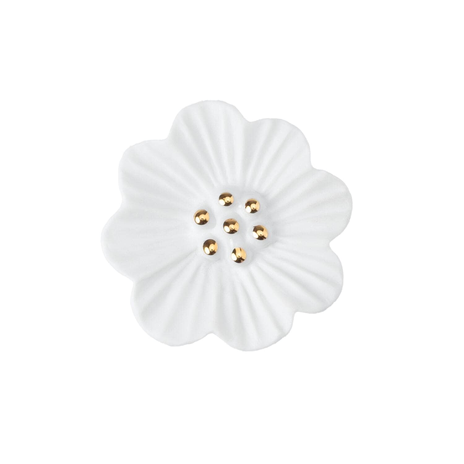 Glücksbringer "Du bist wundervoll - Blüte" - 6x8cm (Weiß) räder Design