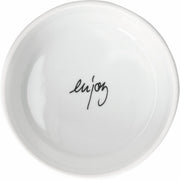 Schälchen "Häppchenweise" im 3er-Set - 115 ml (Weiß)