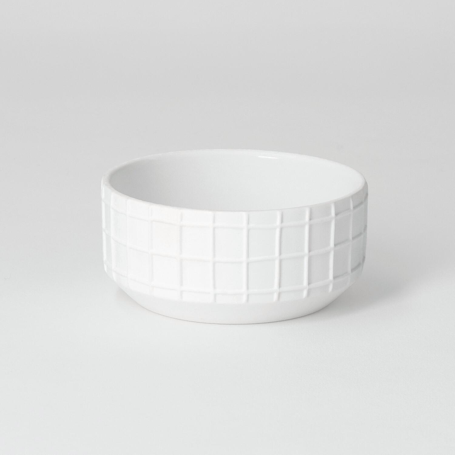 Schälchen "Häppchenweise" im 3er-Set - 115 ml (Weiß)