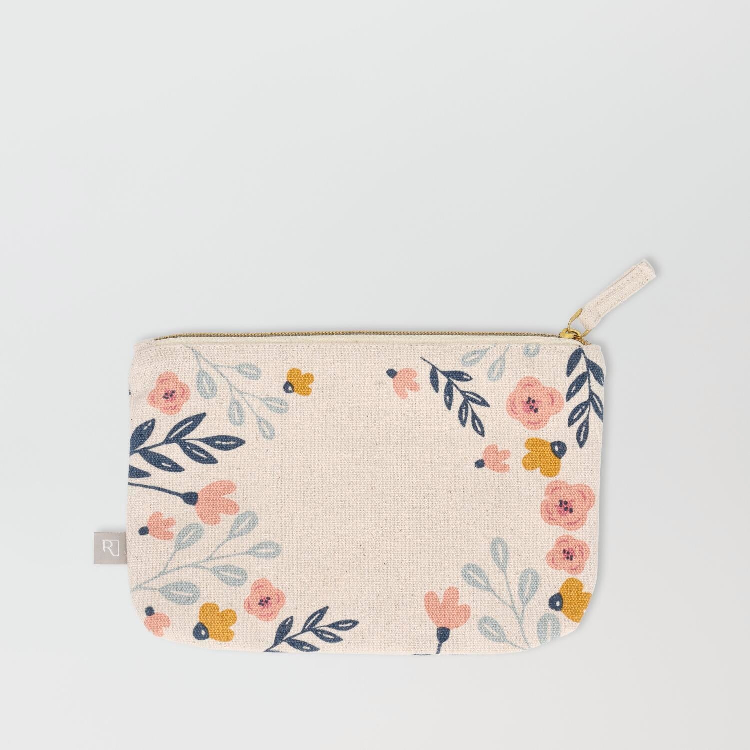 Täschchen Ordnungshüter "Blumen" - 22,5x15 cm (Bunt)