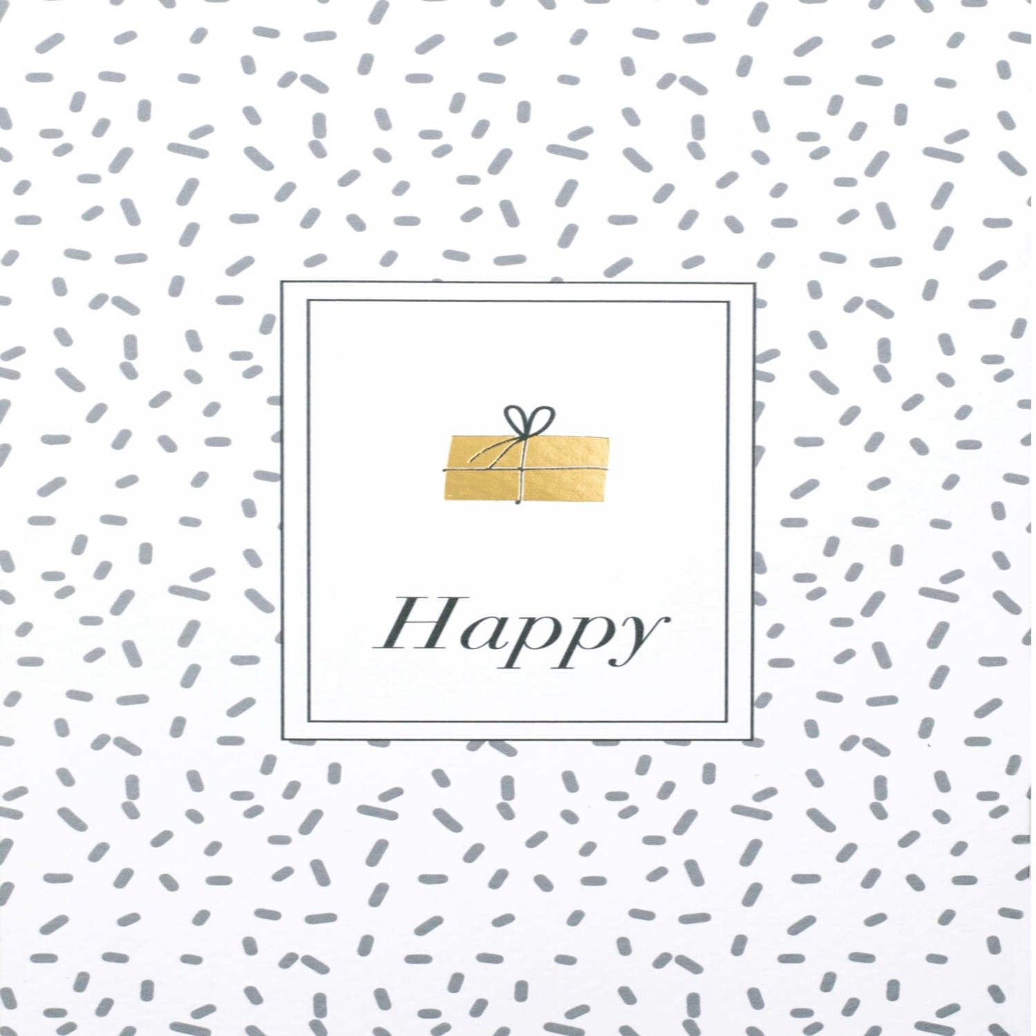 Leporellokarte "Happy Birthday" räder Design