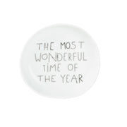 Schälchen "XMAS - The most wonderful time" - 10,5 cm (Weiß) räder Design