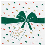 Cocktailservietten "Merry Xmas" (Bunt) räder Design