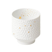 Windlicht "Sternbilder - Sternschnuppe" (Weiß/Gold) räder Design