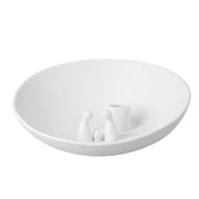 Kerzenschale "Krippe" - 19x7 cm (Weiß)