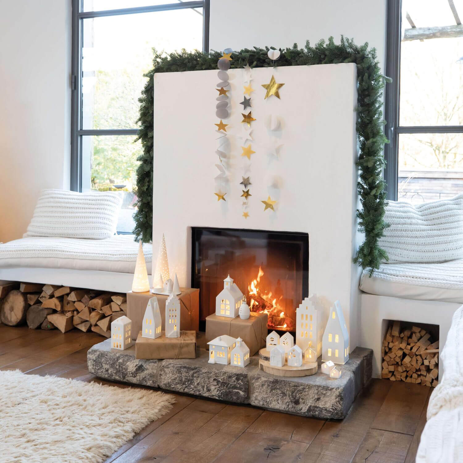 Lichthaus "XMAS - Große Kapelle" - 23 cm (Weiß) räder Design