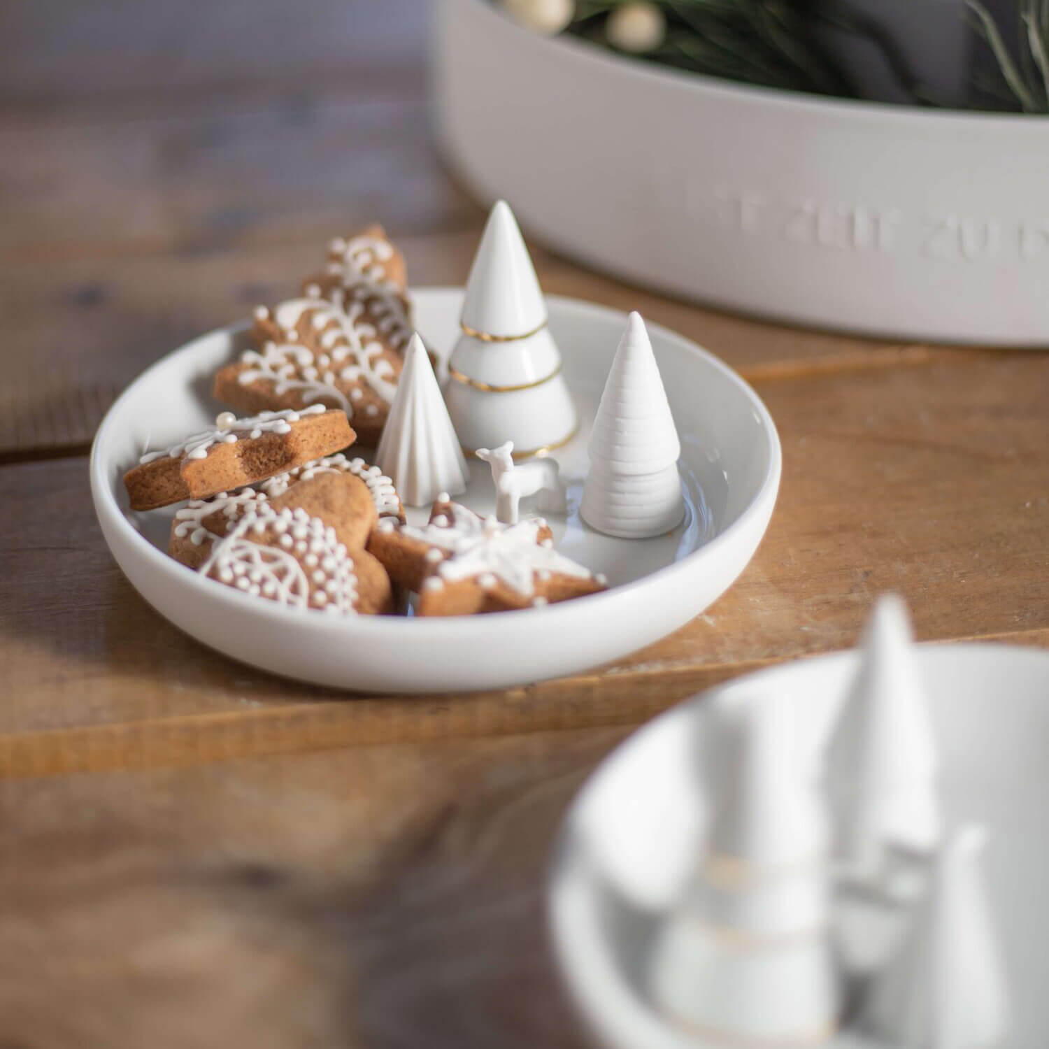 Schale "XMAS - Wald" - 15 cm (Weiß) räder Design