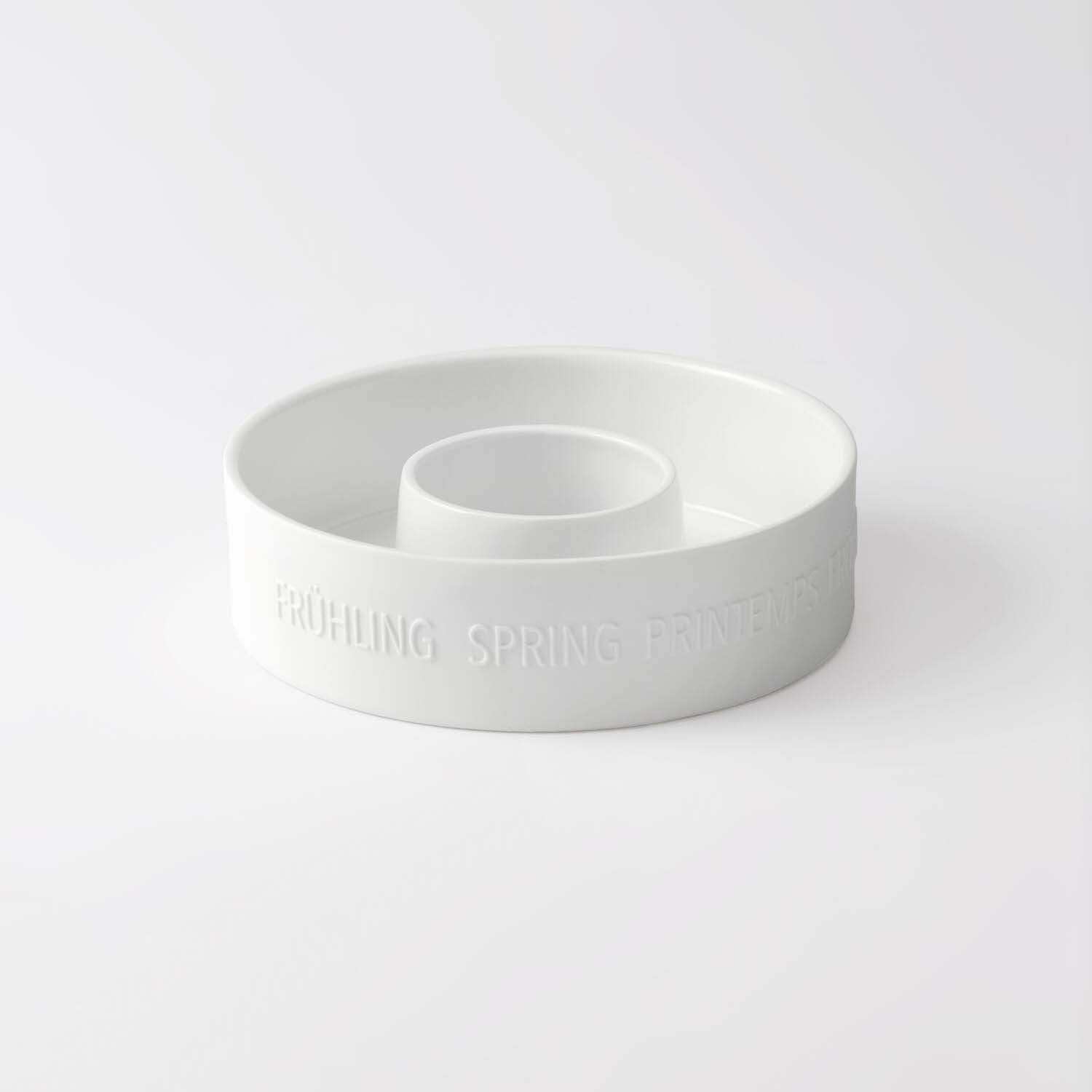 Porzellankranz "Frühling" (Weiß) räder Design