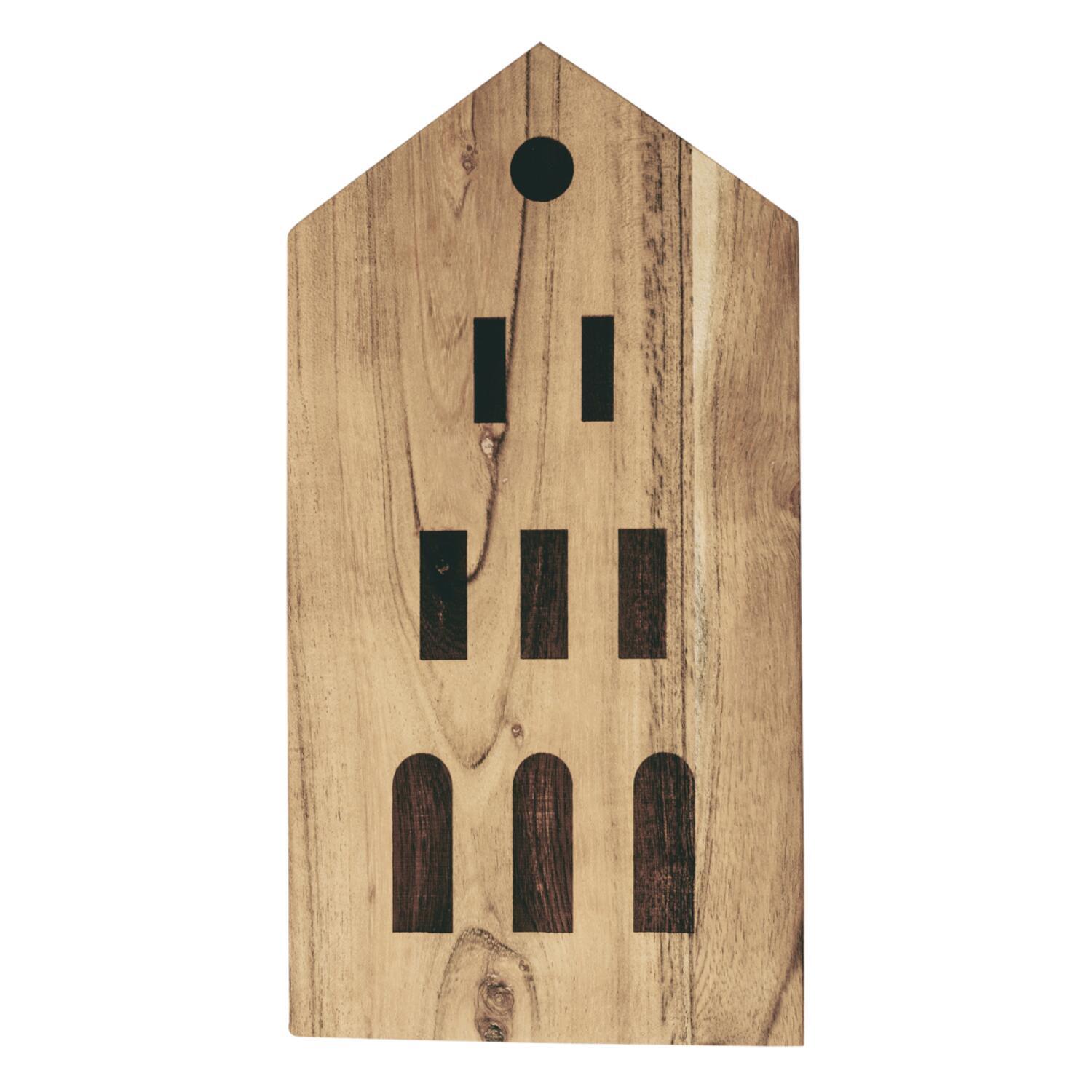 Schneidebrett "Stadthaus" (Natur) räder Design