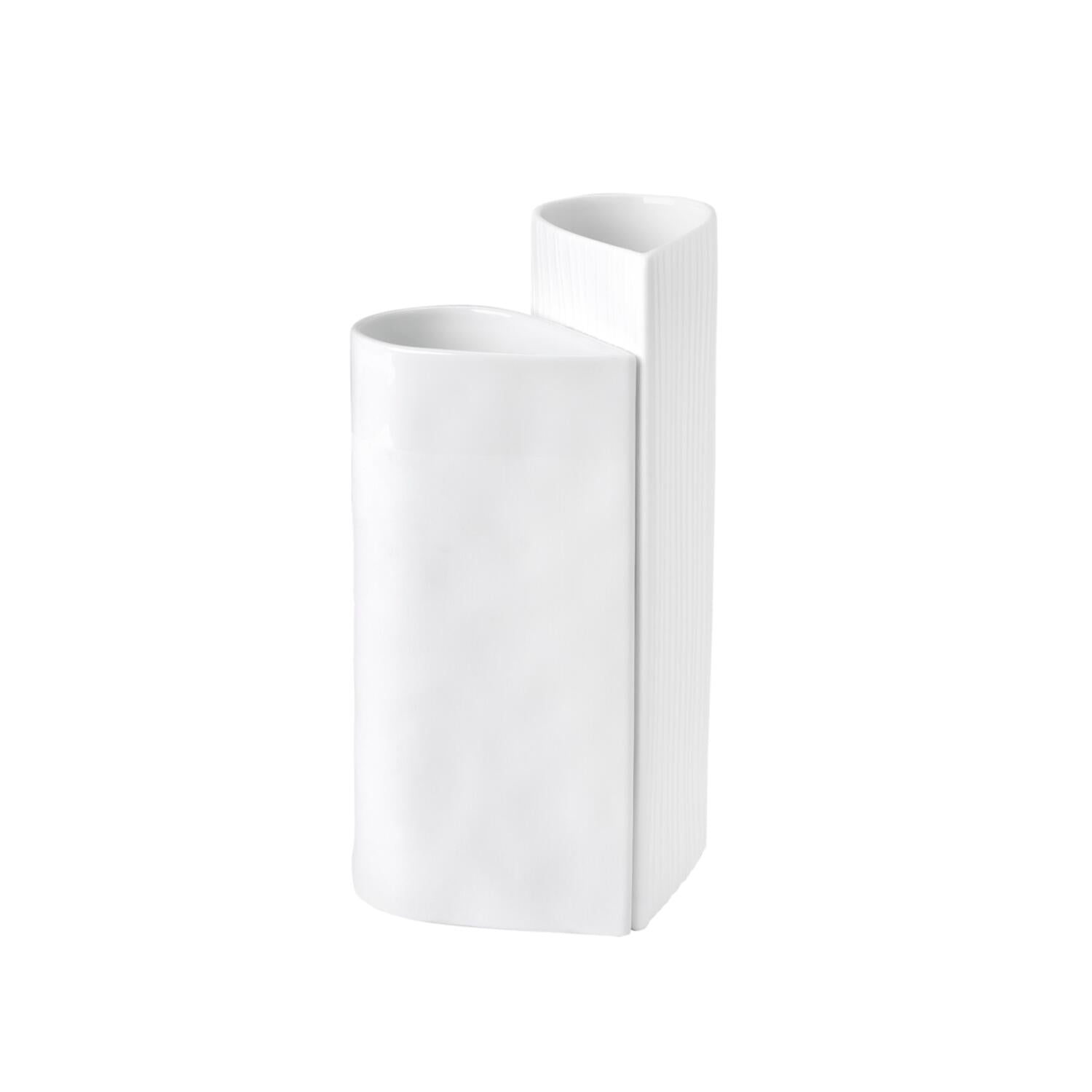 Vasen-Set "Plissiert" (Weiß) räder Design