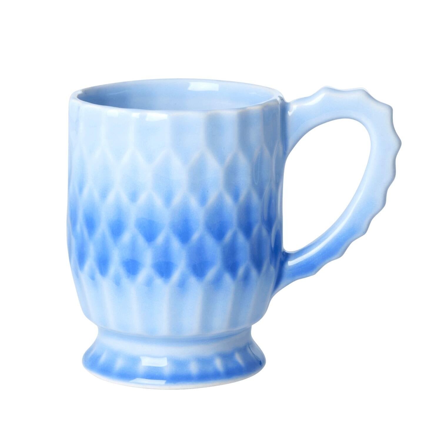 Keramik-Becher - 8,5x11x13 cm (Sky Blue) Rice