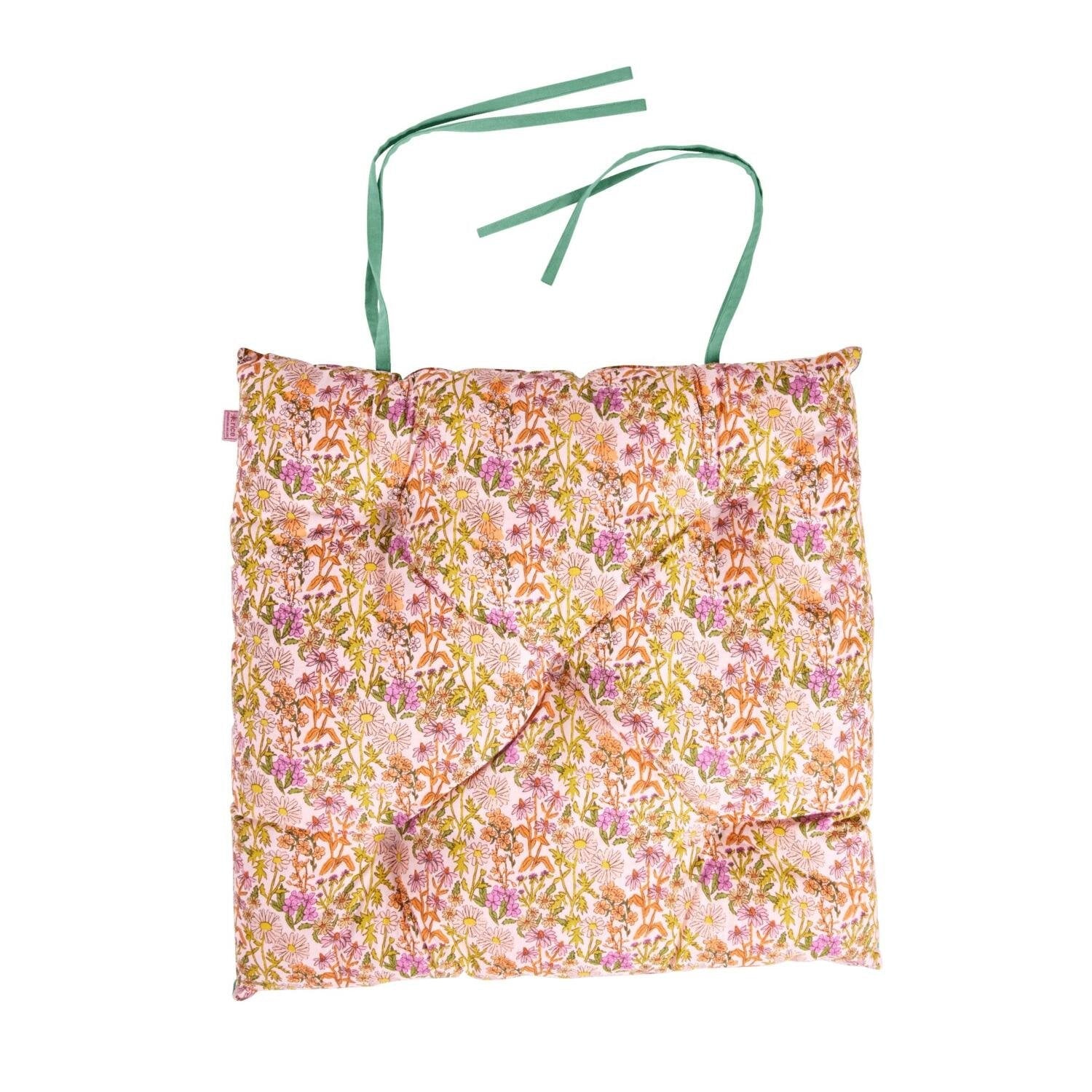 Sitzkissen "Flower" - 40x40 cm (Bunt) Rice