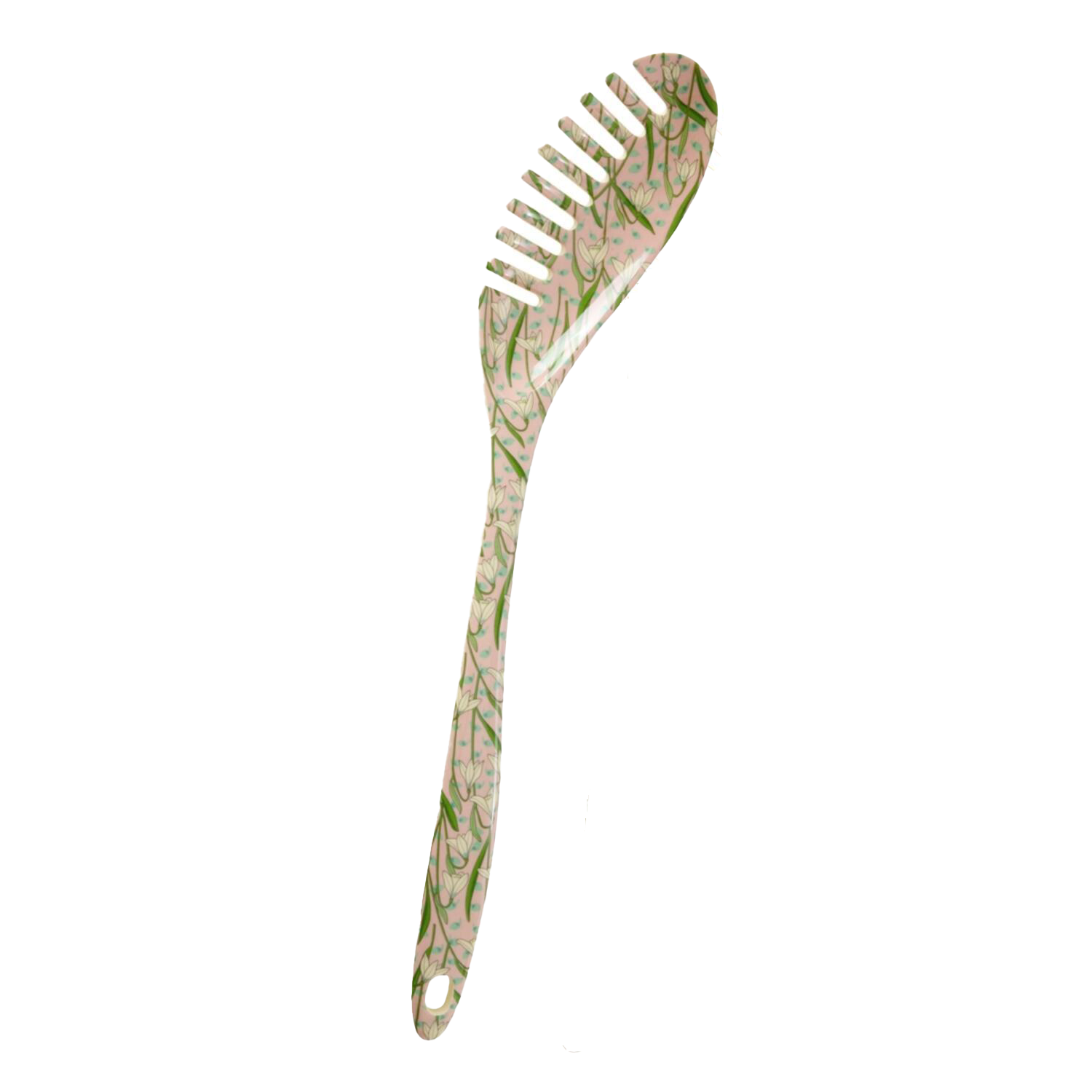 Melamin Pasta-Löffel "Schneeglöckchen" (Rosa) Rice